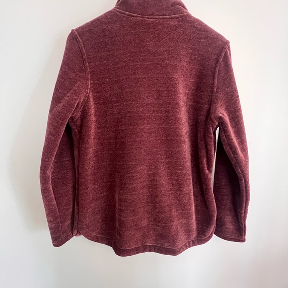 32 Degrees Purple Fleece Lined 3/4 Zip Up - Women’s Medium - Picture 4 of 6